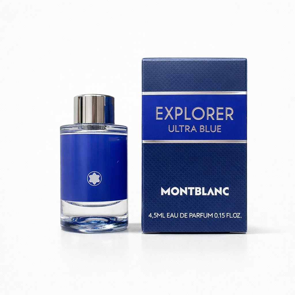 Montblanc Explorer Ultra Blue - Eau De Parfum - Mini ( 0.15 oz / 4.5 ml)