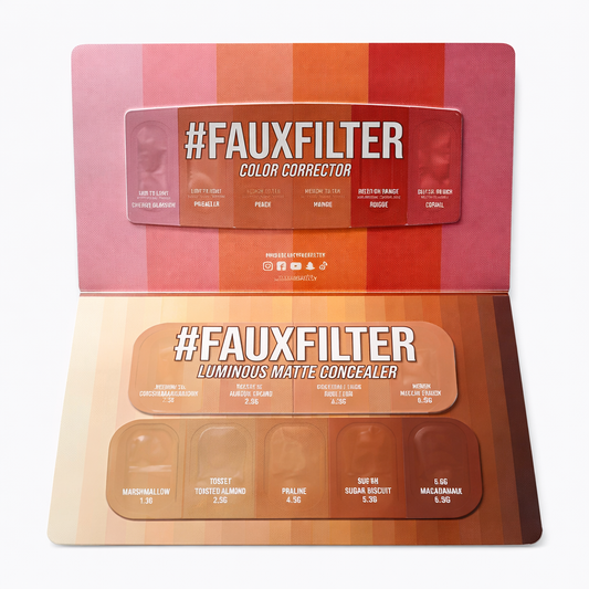 Huda Beauty (Faux Filter) Color Corrector & Luminous Matte Concealer Card