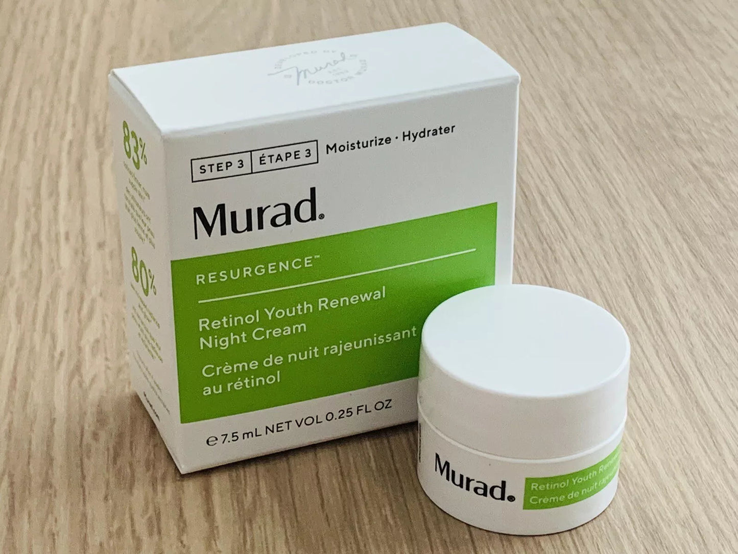 Murad Retinol Youth Renewal Night Cream – 7.5ml Mini