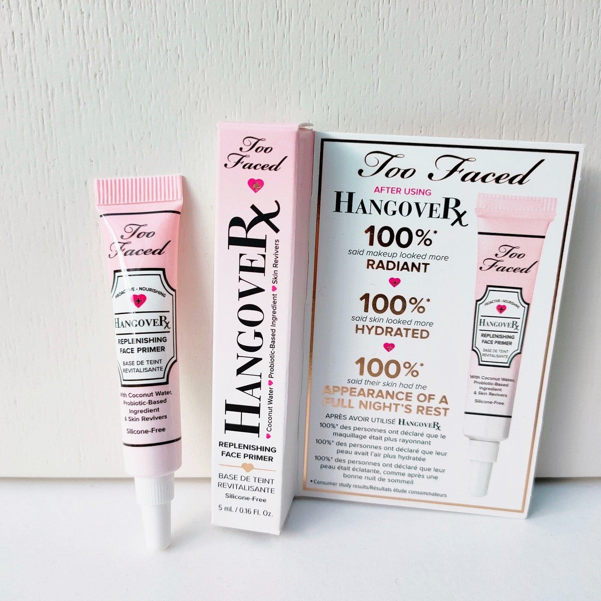 Too Faced Hangover Replenishing Face Primer – 5ml / 0.17 fl oz Mini