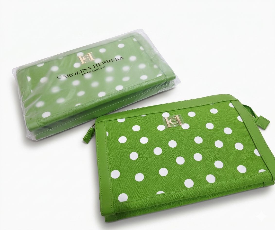 Carolina Herrera zippered pouch