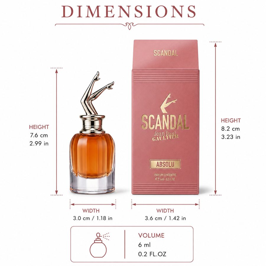 Jean Paul Gaultier Scandal Absolu (6ml/0.2 fl oz)