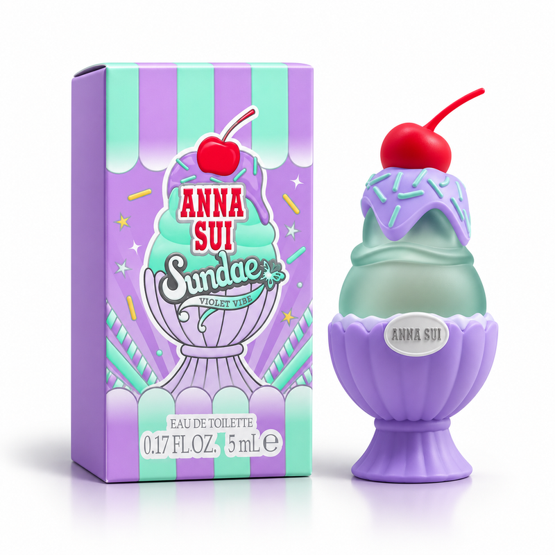 Anna Sui Sundae Violet Vibe Eau de Toilette Mini (5 ml)