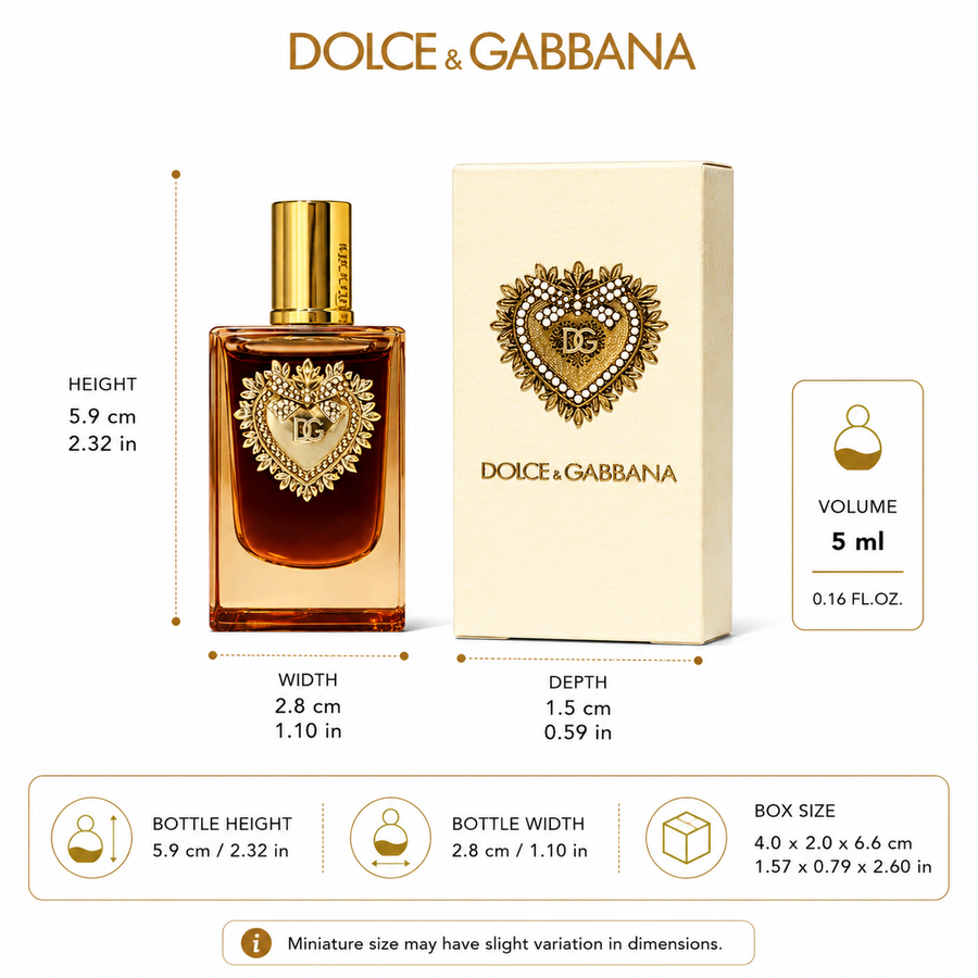 Dolce & Gabbana (Devotion) - Eau de Parfum - Mini (0.17 oz / 5ml)