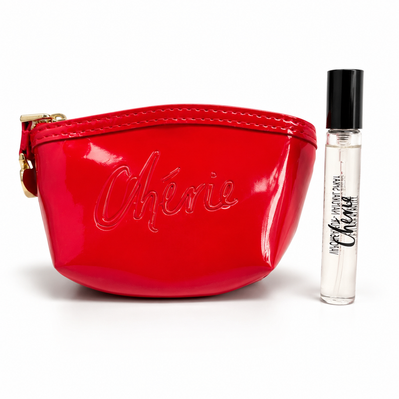 Kate Spade Chérie Perfume Vial and Pouch Combo