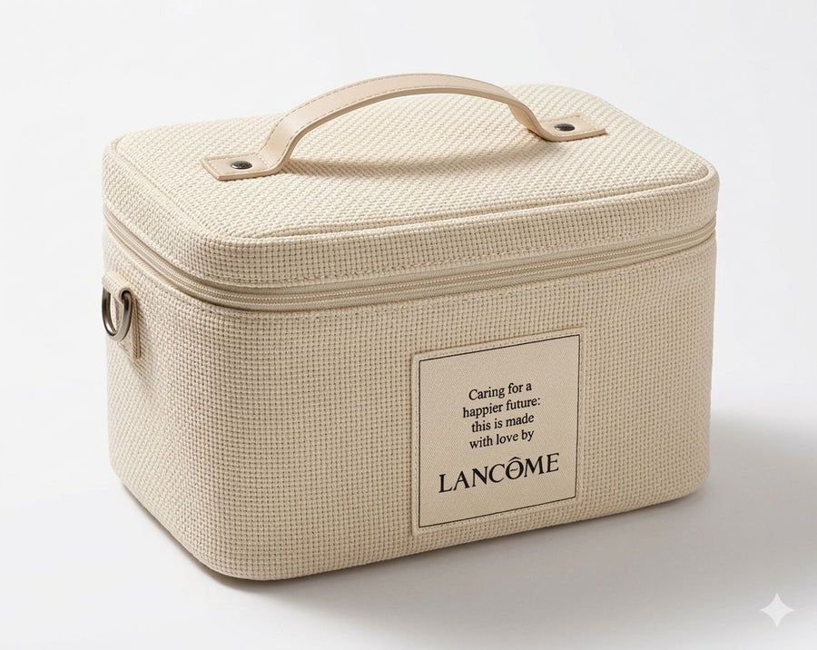 Lancôme cosmetic bag / travel vanity case
