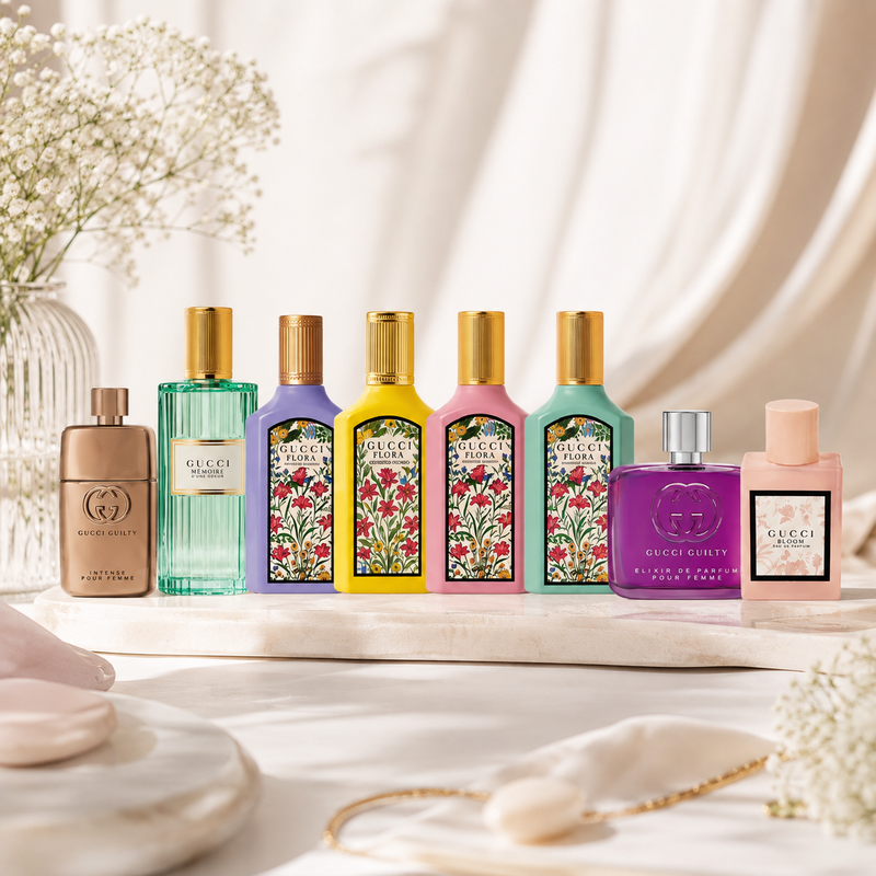 Gucci Perfume Minis Combo – Iconic Elegance in Every Drop