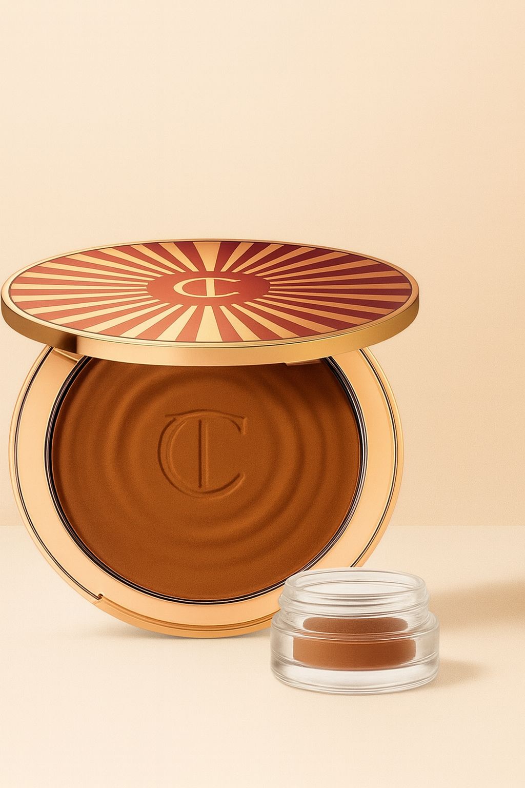 Charlotte Tilbury Cream Bronzer Sample (depotted)