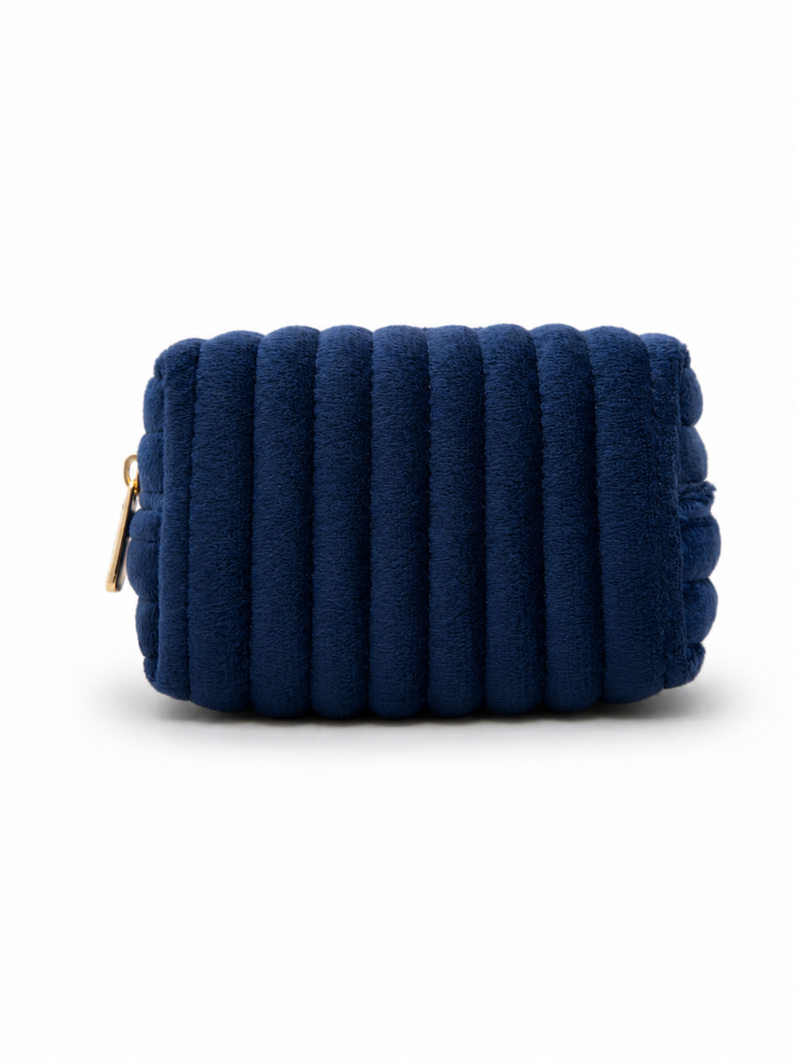 Estée Lauder Navy Blue Cosmetic Pouch