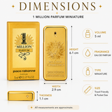 Paco Rabanne 1 Million Eau de Parfum – Mini (5ml / 0.17 fl oz)