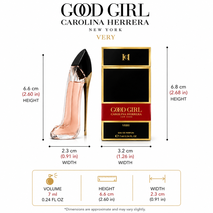 Carolina Herrera Very Good Girl - Eau De Parfum  - Mini (0.24 oz / 7ml)