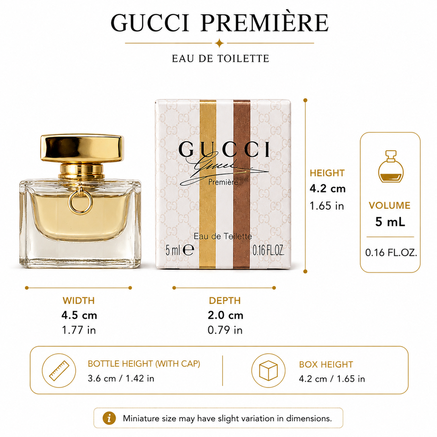 Gucci Première - Eau De Toilette - Mini ( 0.16 oz / 5ml )