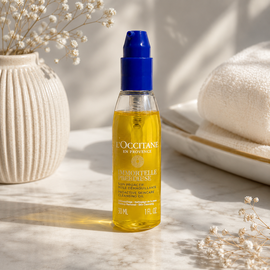 L’Occitane Immortelle Précieuse Proactive Skincare Cleansing Oil (30ml)
