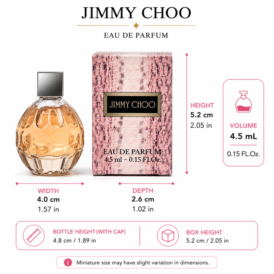 Jimmy Choo - Eau De Parfum - Mini ( 0.15 oz / 4.5 ml )