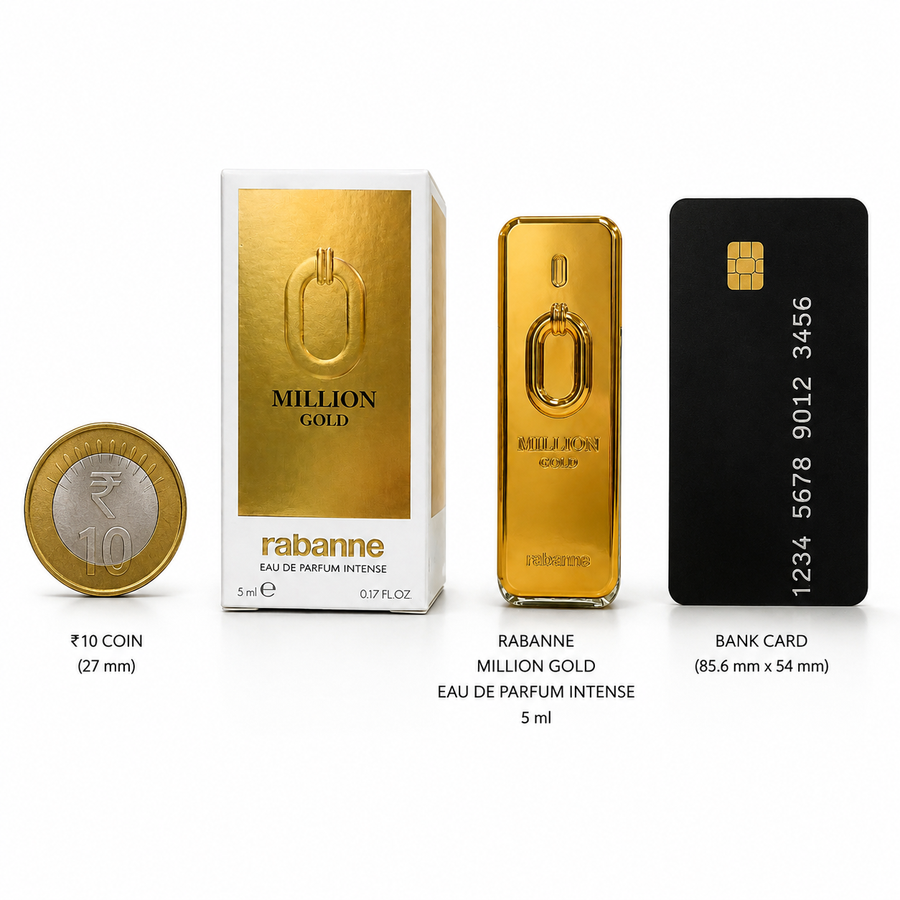 Rabanne Million Gold Eau de Parfum Intense (Miniature) – 5 ml