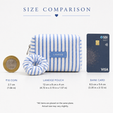 Laneige chic blue and white small cosmetic bag Combo