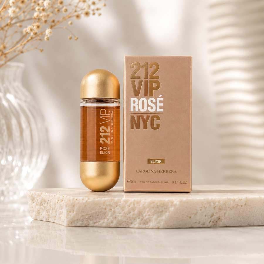 Carolina Herrera 212 VIP Rosé Elixir Eau de Parfum (5ml Miniature)