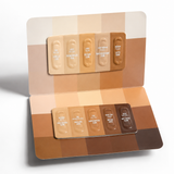 Huda Beauty Easy Blur Foundation Shade Finder Sample Card
