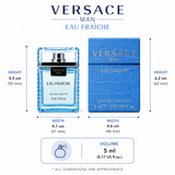 Versace Man - Eau Fraiche - Mini ( 0.17 oz / 5ml )