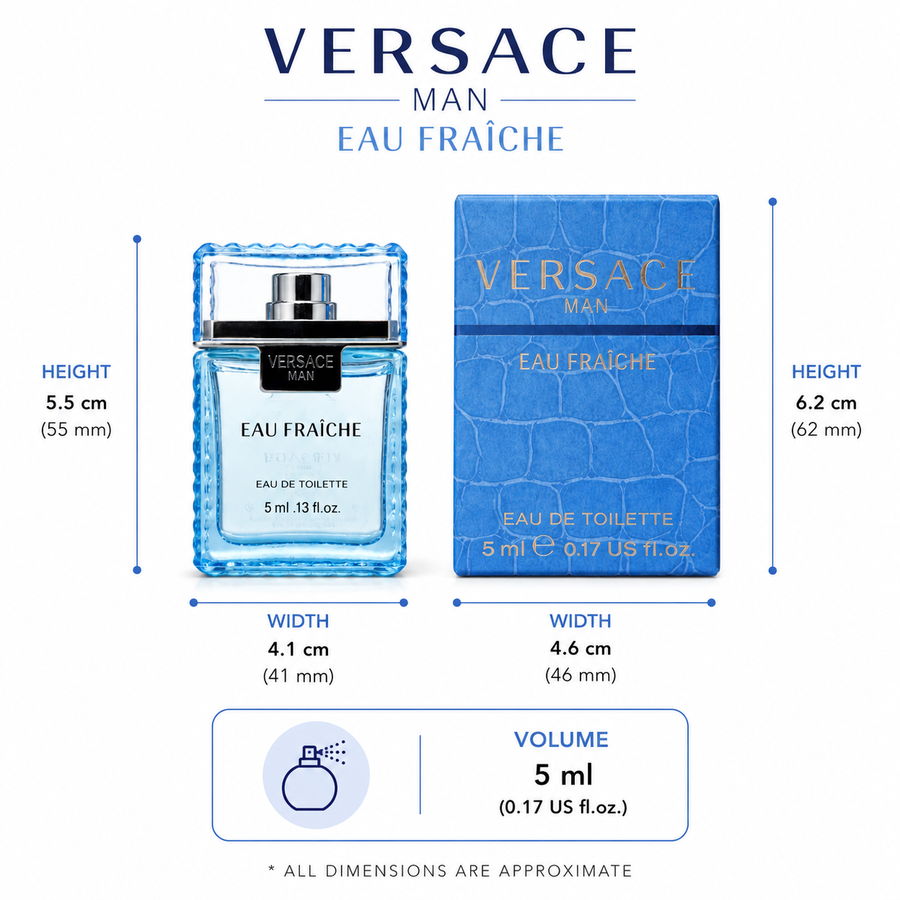 Versace Man - Eau Fraiche - Mini ( 0.17 oz / 5ml )