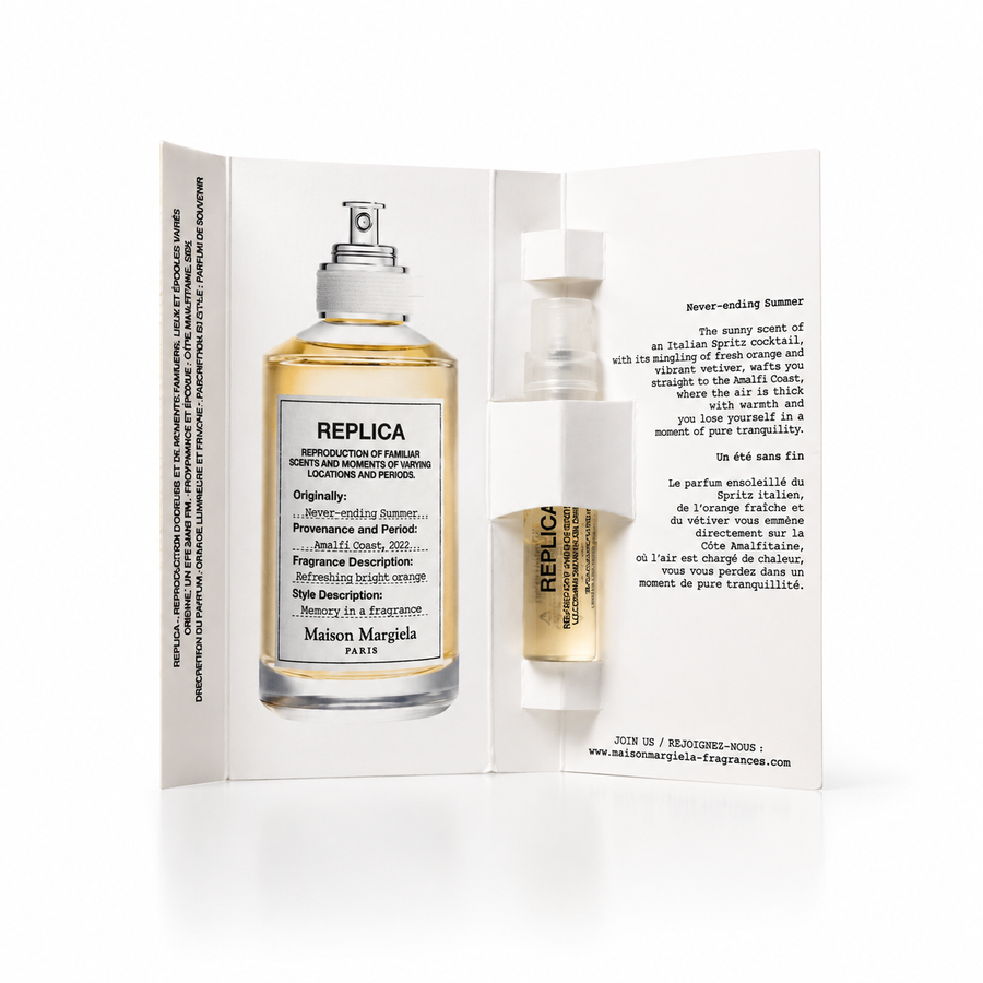 Maison Margiela Replica – Never-ending Summer Eau de Toilette vial