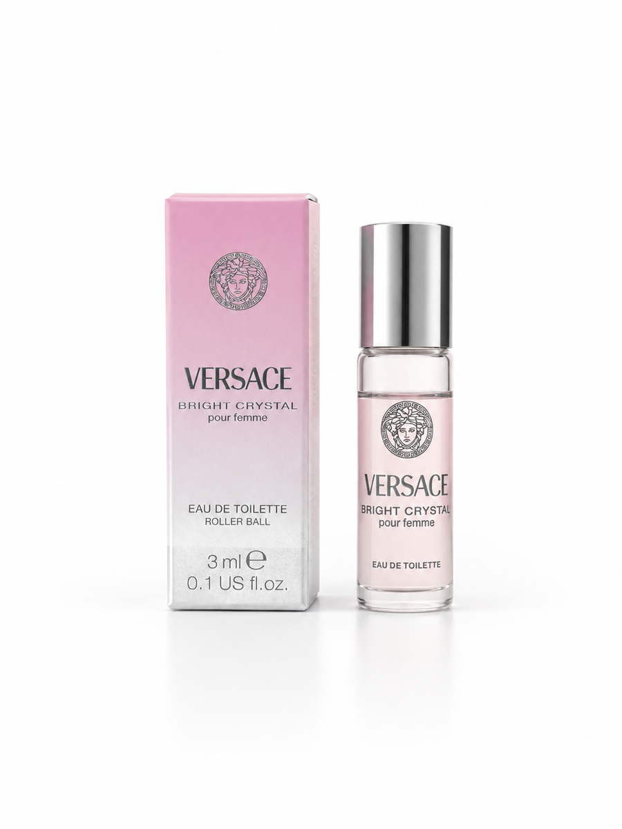 Versace Bright Crystal Pour Femme EDT Roller Ball (3 ml)