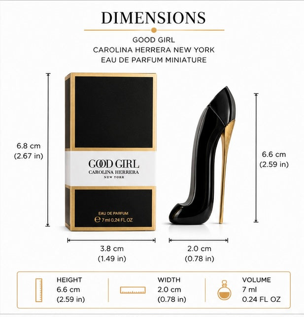 Carolina Herrera Good Girl Eau de Parfum – Mini (7ml / 0.23 fl oz)