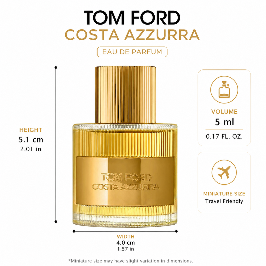 Tom Ford Costa Azzurra Eau de Parfum – Mini (5ml / 0.17 fl oz)