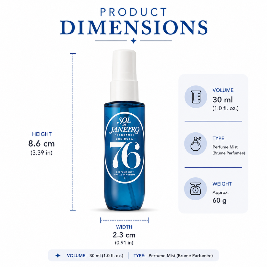 Sol De Janeiro Cheirosa 76 - Perfume Mist - Mini