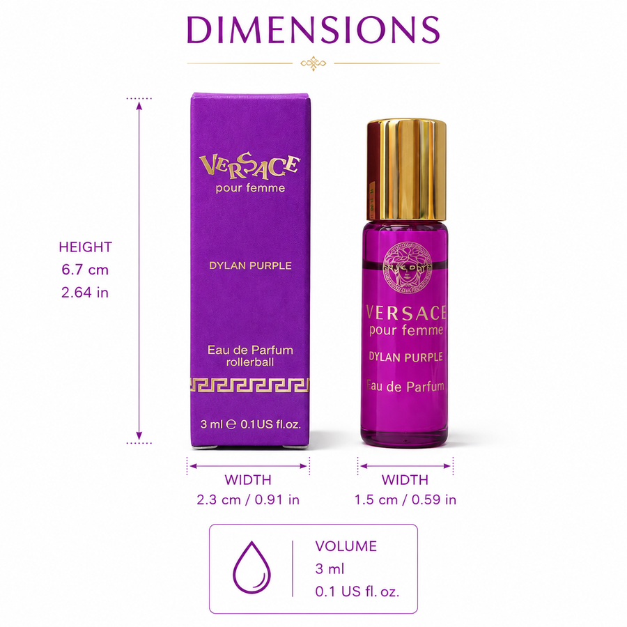 Versace Dylan Purple - EDP - Mini (0.1 fl oz / 3ml)
