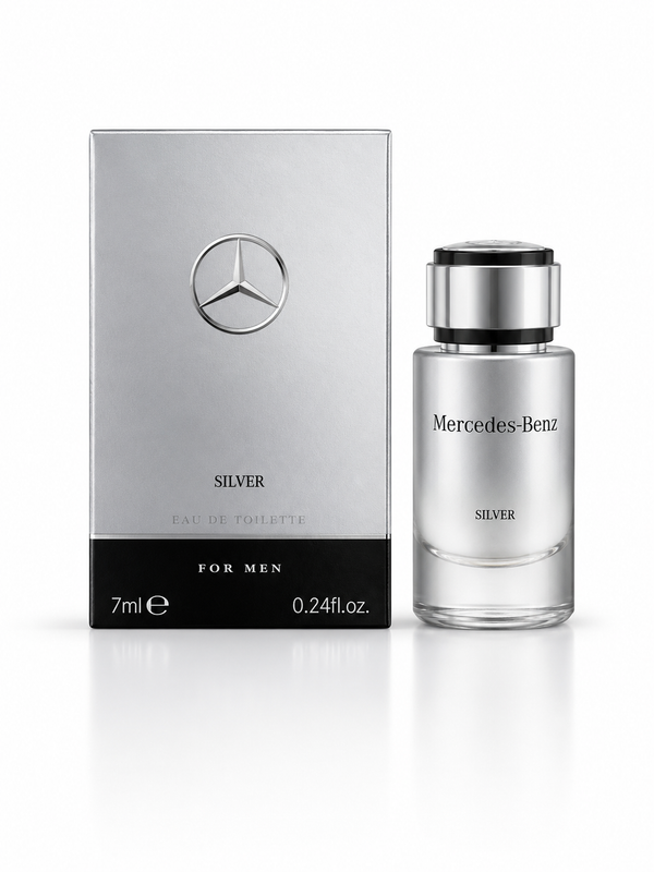 Mercedes-Benz Silver for Men EDT Mini -(7 ml / 0.24 fl. oz)