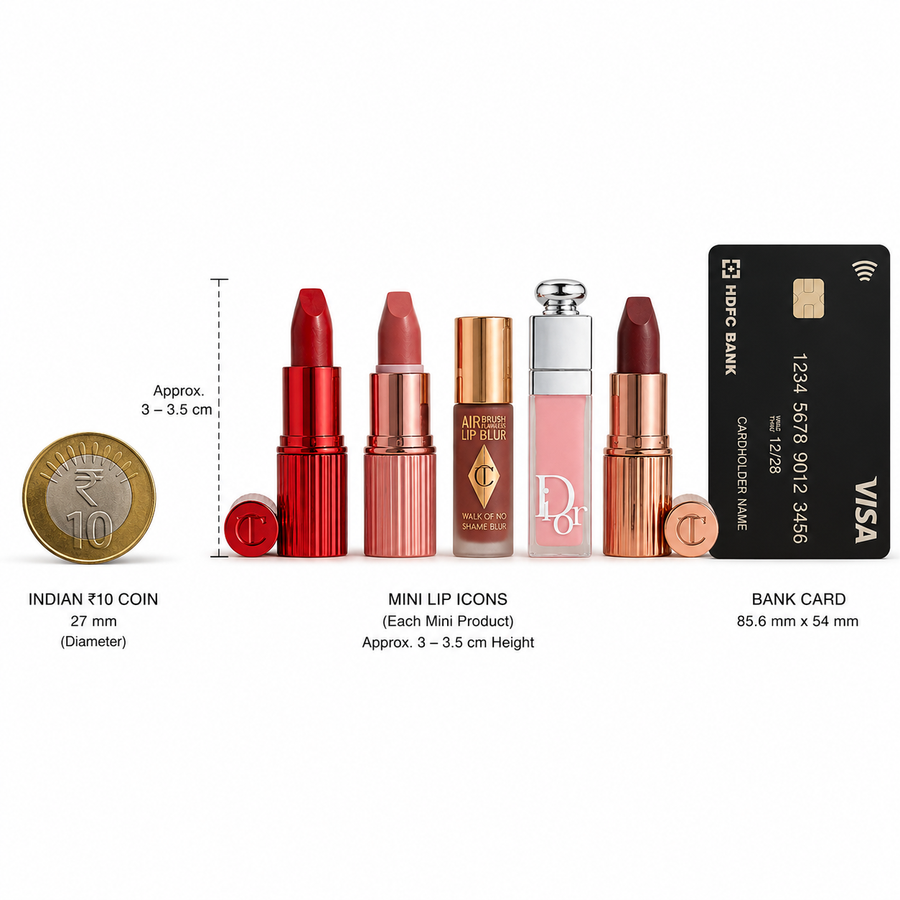 Mini Lip Hamper – Set of 5 Iconic Shades