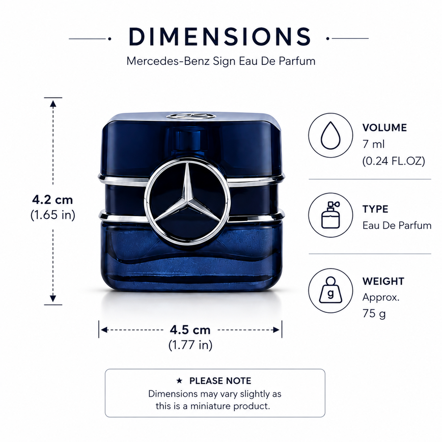 Mercedes-Benz SIGN Eau de Parfum 7 ml (0.24 FL. OZ.)