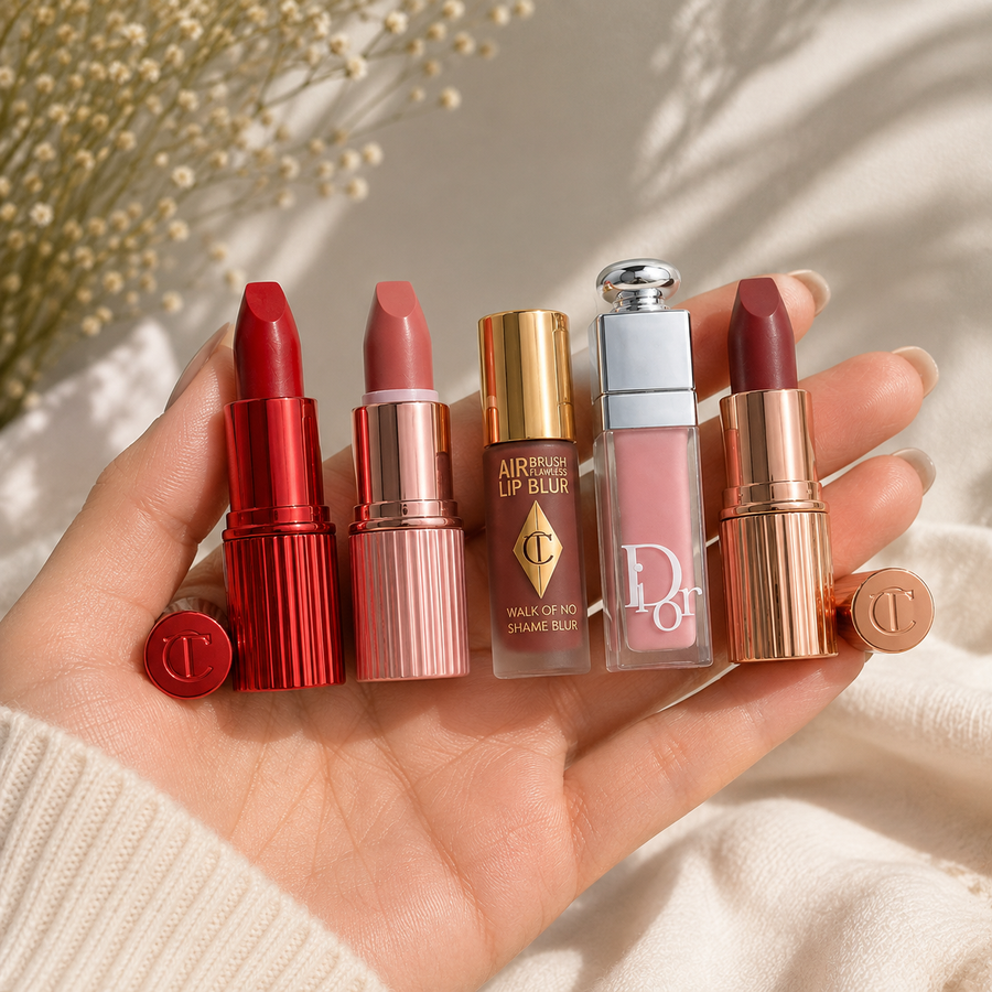 Mini Lip Hamper – Set of 5 Iconic Shades