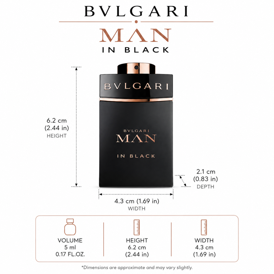 Bvlgari Man In Black Eau de Parfum – Mini