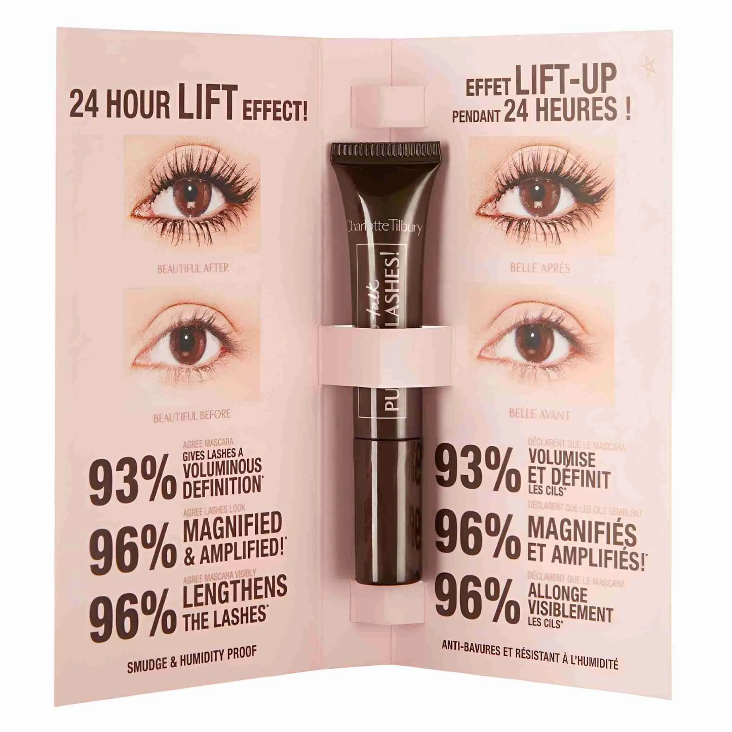 Charlotte Tilbury Pillow Talk Push Up Lashes Mascara – Mini (4ml / 0.13 fl oz)