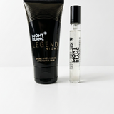Montblanc After Shave Balm and Eau de Parfum / Fragrance Travel mini combo