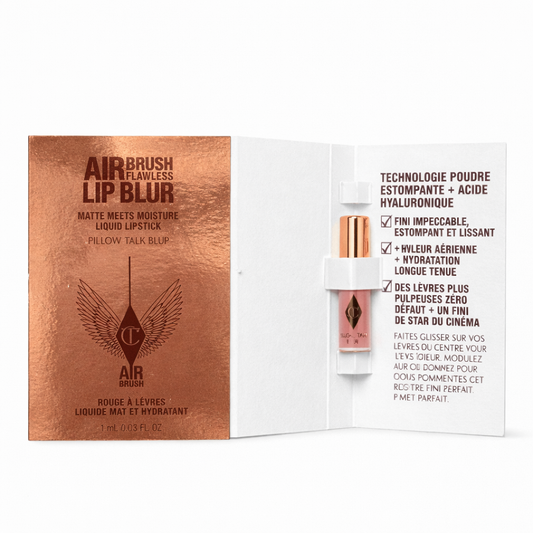 Charlotte Tilbury Lip Blur – Pillow Talk (1ml / 0.03 fl oz Mini)