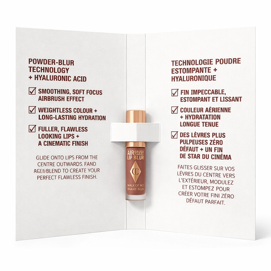 Charlotte Tilbury Lip Blur – Walk of No Shame (1ml Miniature)