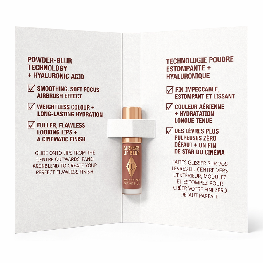 Charlotte Tilbury Lip Blur – Walk of No Shame (1ml Miniature)