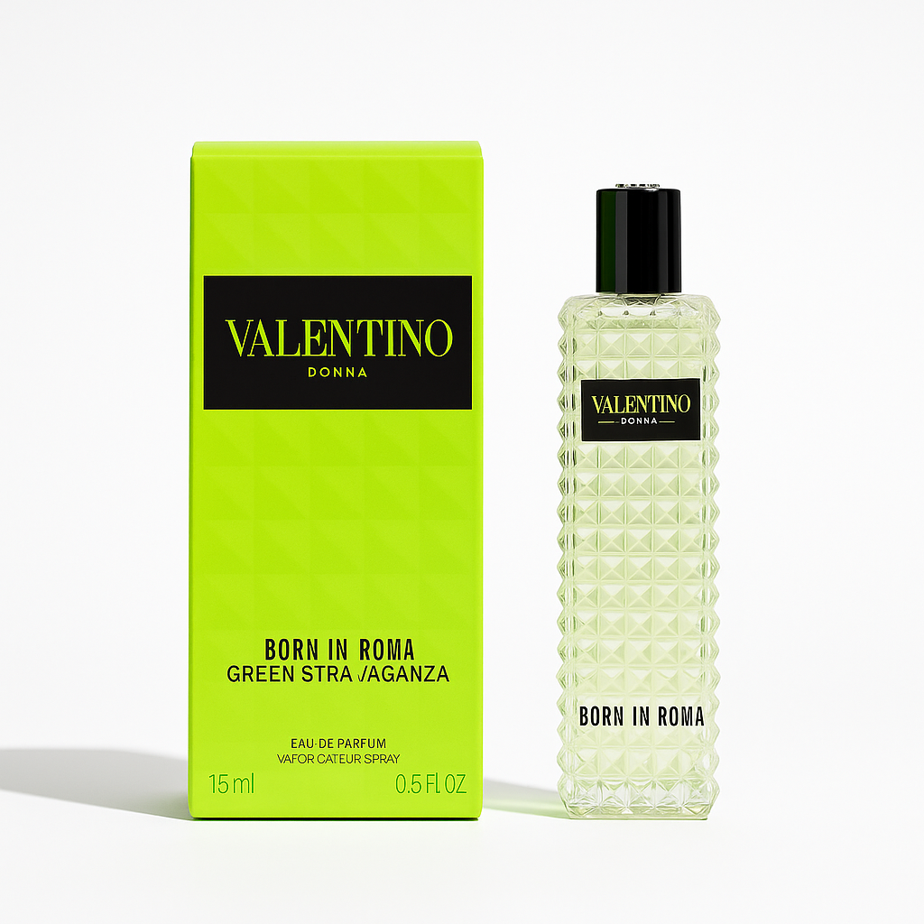 Valentino Born in Roma (Green Stravaganza) - Eau De Parfum - Mini (0.5 oz/15ml) (preorder)