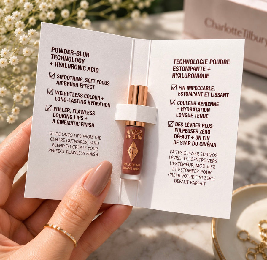 Charlotte Tilbury Lip Blur – Walk of No Shame (1ml Miniature)