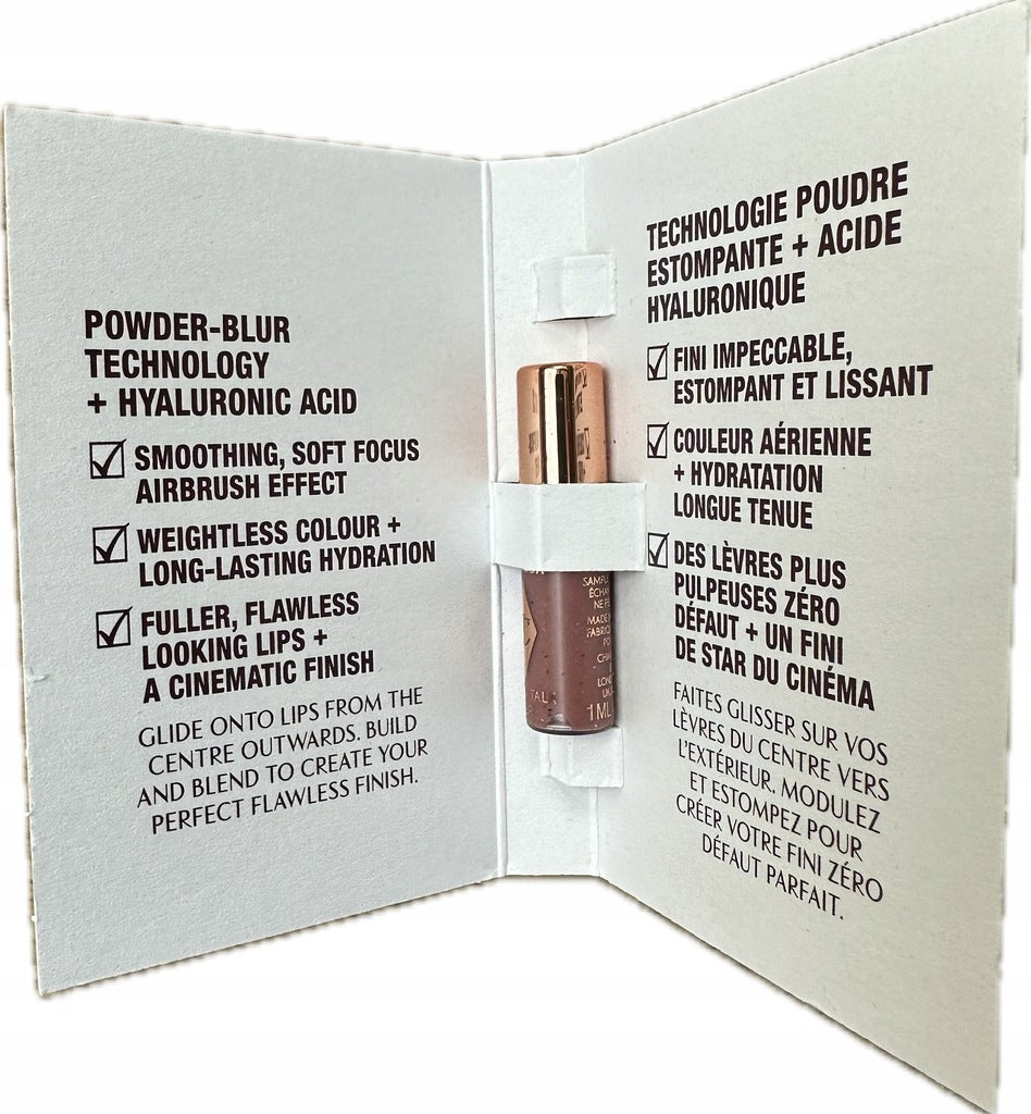 Charlotte Tilbury Lip Blur – Pillow Talk (1ml / 0.03 fl oz Mini)