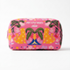Papa dont Preach X Nykaa Tropical Printed Pink Cosmetic Bag