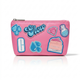 Clinique Charming Pink Bag With Playful Stickers