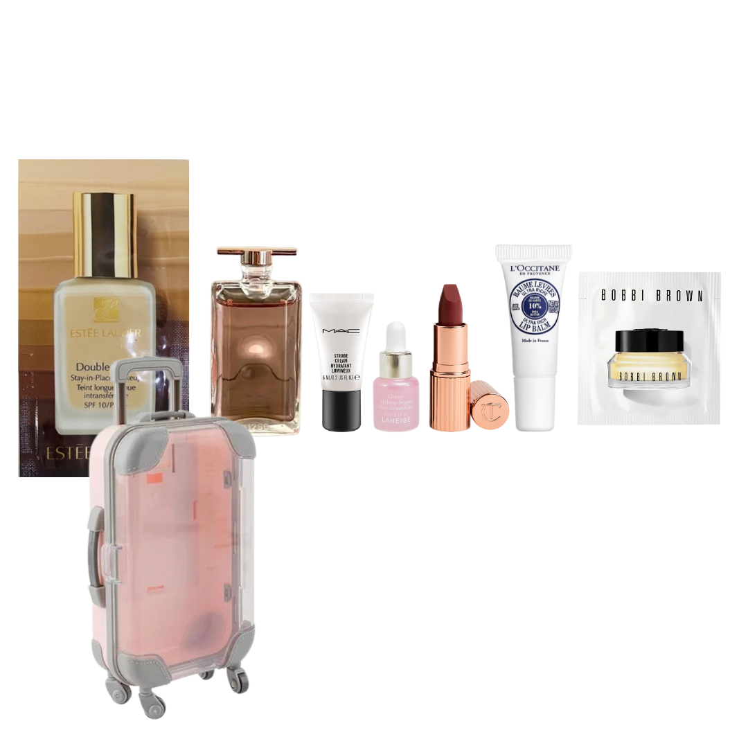 Glam Sample Mini Travel Kit – Beauty On-the-Go, Simplified – Glam Samples