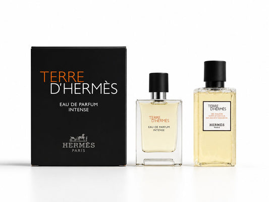 Hermès Eau de Parfum Intense Perfume & hair and body shower gel Combo