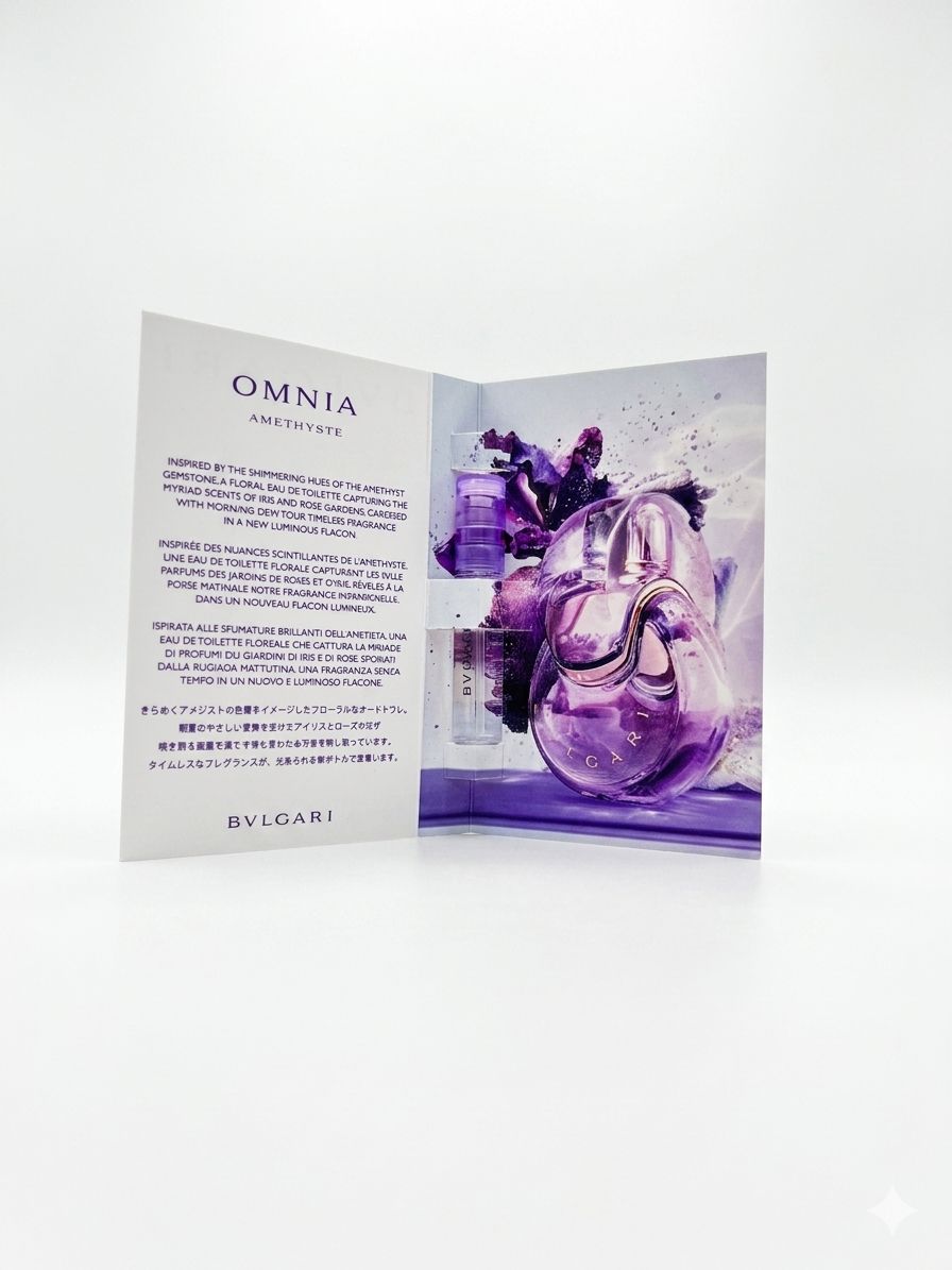 Bvlgari Omnia Amethyste Eau de Toilette 1.5 ml 0.05 oz