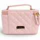 MAC Cosmetics Quilted Makeup Case / Vanity Bag.