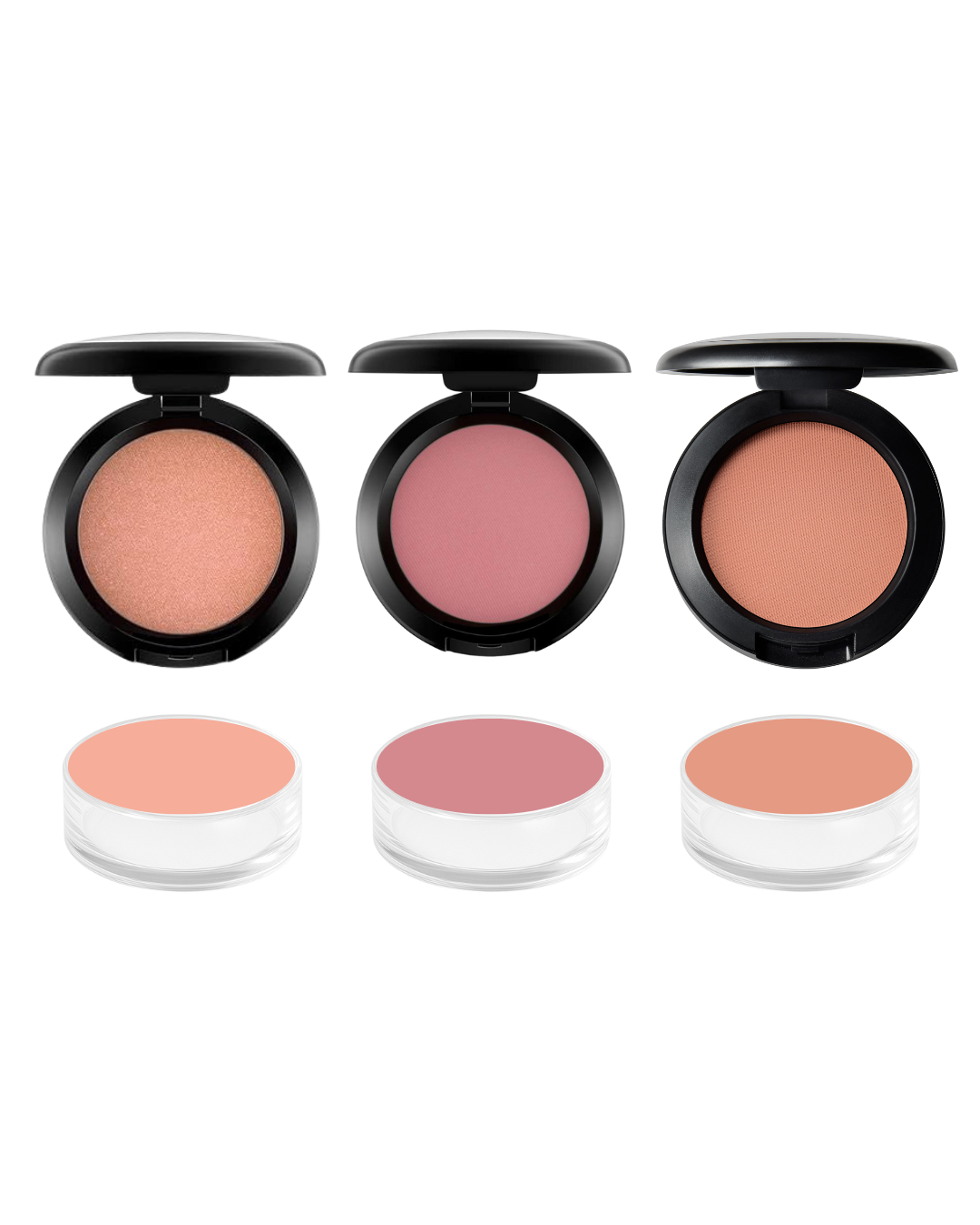 MAC Blush & Highlighter sample Kit (depotted)